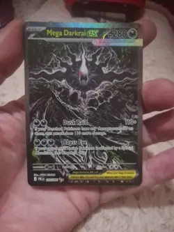 Mega Darkrai ex 116/084 Pitch Black Special Illustration Rare PokemonTCG English - Image 1