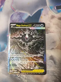 Mega Darkrai ex 116/084 Pitch Black Special Illustration Rare PokemonTCG English - Image 1