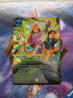 Disney Lorcana Attack of the Vine Rapunzel & Flynn Rider Enchanted 239/207 - Image 2