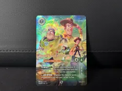 Disney Lorcana TCG Woody & Buzz Lightyear Best Buddies Enchanted Foil 228/207 EN - Image 1