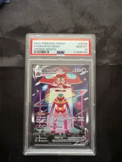 Pokemon Deoxys VMAX GG45/GG70 Crown Zenith Galarian Gallery PSA 10 2023 - Image 1