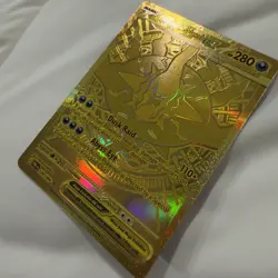 Mega Darkrai EX Gold Full Art Holo Ultra Rare 120/084 PLB English - Image 3