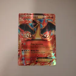 CHARIZARD EX OVERSIZED BLACK STAR PROMO POKEMON CARD TCG XY17 HOLO 2014 - Image 2