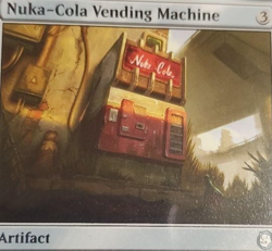 MTG Nuka-Cola Vending Machine English PIP 0137 Artifact 2024 Used F/S from Japan - Image 2