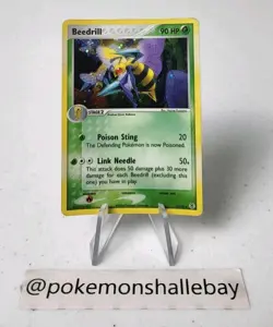 Beedrill 1/112 - Firered & Leafgreen *EXC* Holo Rare Pokemon Card - Image 1
