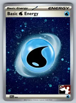 Basic Water Energy - Holo Common Prize Pack Series Cards 003 NM - Image 1