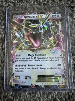Pokemon Rayquaza EX Promo Holo Basic Dragon XY69 170 HP Card XY Set - Image 1