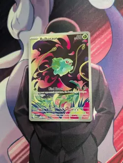 Bulbasaur 133/132 Illustration Rare Pokemon Mega Evolution NM - Pack Fresh - Image 1