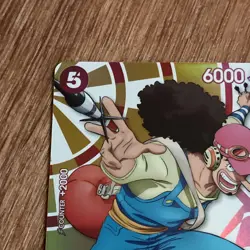 One Piece X Round 1 Collab Usopp Op11-003 English Promo Card - Image 2