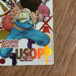 One Piece X Round 1 Collab Usopp Op11-003 English Promo Card - Image 4