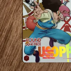 One Piece X Round 1 Collab Usopp Op11-003 English Promo Card - Image 5
