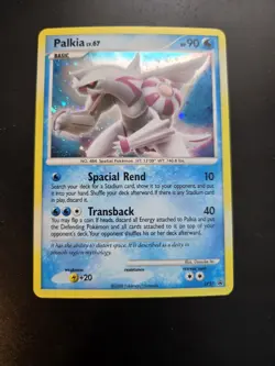 Pokemon Palkia DP27 Diamond and Pearl Holo Promo Card 90 HP 2008 - Image 1
