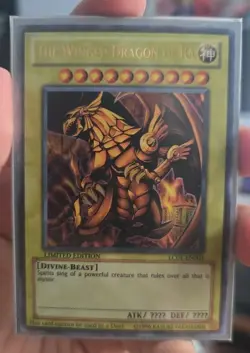 Yu-Gi-Oh 3 Egyptian God Cards Obelisk Slifer Ra LC01 Ultra Rare LP - Image 4
