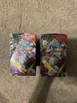 Pokemon TCG: Mega Evolution Factory Sealed Enhanced Booster Box Lot Of 2 - Image 2