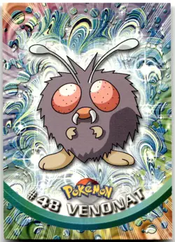 Venonat #48 Topps Trading Cards Series 1 Pokemon Near Mint - Image 1