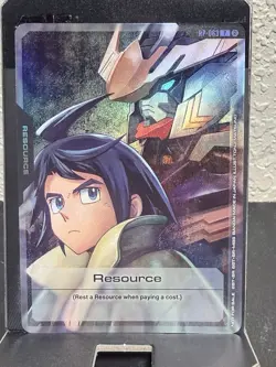Gundam Card Game Resource RP-063 P Holo Foil NM 1st Anniversary Pack￼ - Image 1