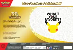 Pokemon 30th Anniversary Ditto Premium Collection Box PRE ORDER - PRESALE - Image 2