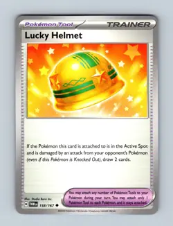 Lucky Helmet 158/167 Uncommon Twilight Masquerade Pokemon Near Mint - Image 1