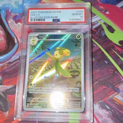 7% Gem Rate PSA 10 Dolliv 200/198 SV01 Scarlet & Violet Illustration Rare Holo - Image 1