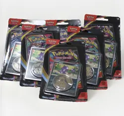 Pokemon TCG Mega Evolution Chaos Rising Checklane Blister Pack LOT OF (6) - Image 1