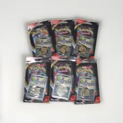 Pokemon TCG Mega Evolution Chaos Rising Checklane Blister Pack LOT OF (6) - Image 2