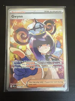 Gwynn 119/084 Pokemon Pitch Black SIR Special Illustration Rare Full Art NM - Image 1