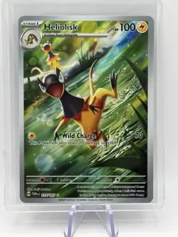 Heliolisk 177/167 2024 Pokemon TCG Twilight Masquerade Illustration Rare M/NM - Image 1