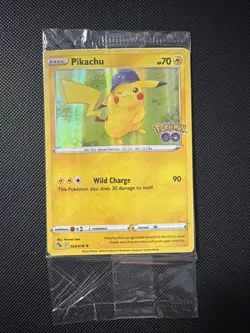 SEALED Pikachu 028/078 Pokemon GO Promo Holo - Image 1