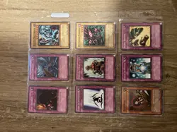 Yu-Gi-Oh 12 Binder Page Lot With Cards- Different Eras - Varying Condition - Image 3
