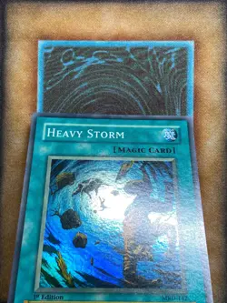 Yugioh Heavy Storm MRD-142 Super Rare 1st Ed FADED NM - Image 2