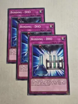(3x) Bonding - DHO - SGX2-ENC18 - NM - Common - 1st ed - Yugioh - Image 1