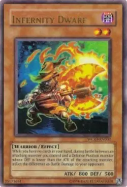 Infernity Dwarf - WC09-EN002 - Ultra Rare - Limited Edition NM Yugioh 5D's Stard - Image 1