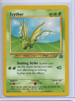 Pokemon WoTC Promo Scyther #45/53 Promo - Image 1