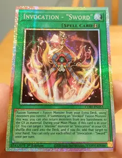 Yugioh Invocation - "Sword" Starlight Rare - Image 1