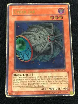 YUGIOH CYBER JAR DPKB-EN010 1ST ULTIMATE (HP) - Image 1
