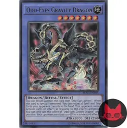 Yugioh Odd-Eyes Gravity Dragon BOSH-EN043 Ultra Rare NM - Image 1