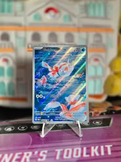 Pokemon TCG Pitch Black Goldeen 087/084 Illustration Rare NM - Image 1