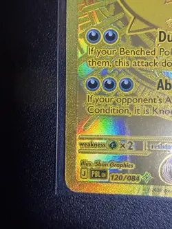 Mega Darkrai EX Holo Full Art Rare Card 120/084 PBLEN Pokemon TCG - Image 5
