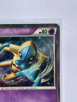 Deoxys Shiny Holo Rare Call of Legends SL1 Pokemon TCG Card - POOR CONDITION - Image 2