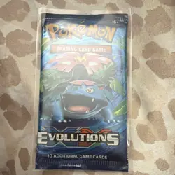 Pokemon XY Evolutions Booster Pack Venusaur Art - 10 Cards, English - Image 1