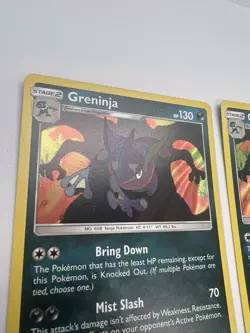 Greninja 117/214 SM Unbroken Bonds Holo Pokemon Card x 2 - Image 5