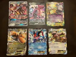 Lot of 6 JUMBO POKEMON TCG Cards - Image 1