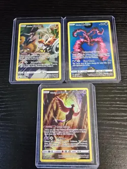 3 Card Lot Pokemon Galarian Legendary Birds - Image 1