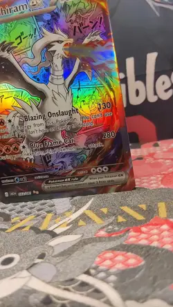 Reshiram Manga Custom Made Pokemon Card ACG Kawaii Holofoil. Only 1 available - Image 2