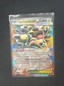 Pokemon Mega Kangaskhan EX 104/132 Mega Evolution Double Rare Holo NM - Image 1