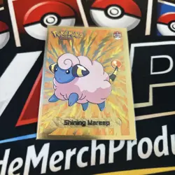 Rare Full Art 2024 SHINY POKEMON Card Johto MAREEP Low Pop ⭐ - Image 1