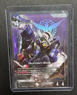Gundam Trading Card Game GUNDAM EXIA ST07-001 LR+ Bandai English - Image 1