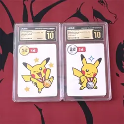 Pokemon TCG Pikachu JP Playing Cards Jap (2025) First Round 1st and 2nd place - Image 1