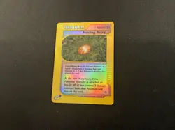 HEALING BERRY Aquapolis E-Series POKEMON 2002 Holo Trading Card TRAINER 125/147 - Image 1
