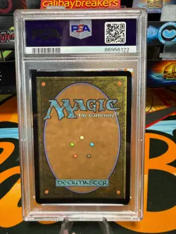 Serialized Magic The Gathering - Elven Sol Ring Card - 006/300 LOTR - PSA 8 - Image 2